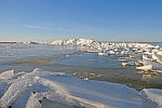 Eisberge am Haff